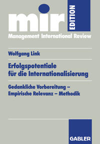 Vorderes Coverbild Erfolgspotentiale für die Internationalisierung