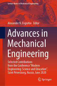 Vorderes Coverbild Advances in Mechanical Engineering