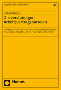 Vorderes Coverbild Die verständigen Arbeitsvertragsparteien