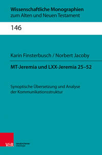 Vorderes Coverbild MT-Jeremia und LXX-Jeremia 25-52