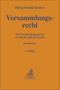 Vorderes Coverbild Versammlungsrecht