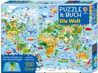Vorderes Coverbild Puzzle und Buch: Die Welt