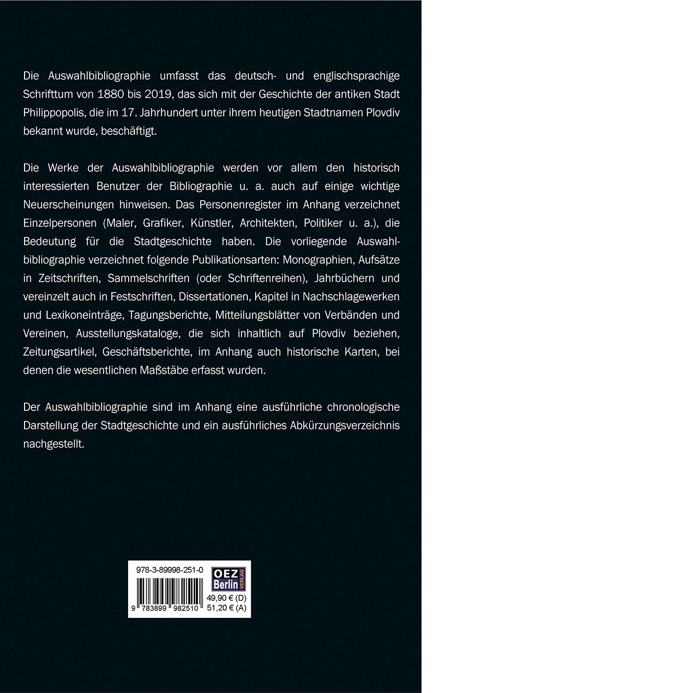 Rückseitencover Plovdiv