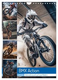 Vorderes Coverbild BMX Action (Wandkalender 2026 DIN A4 hoch), CALVENDO Monatskalender