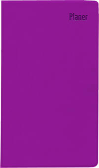 Vorderes Coverbild Zettler - Taschenplaner 2025 rosa, 9,5x16cm, Taschenkalender mit 64 Seiten in Kunststoffhülle, 1 Woche auf 1 Seite, separates Adressheft, Wochenzählung, Mondphasen und deutsches Kalendarium