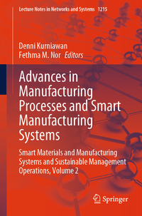 Vorderes Coverbild Advances in Manufacturing Processes and Smart Manufacturing Systems