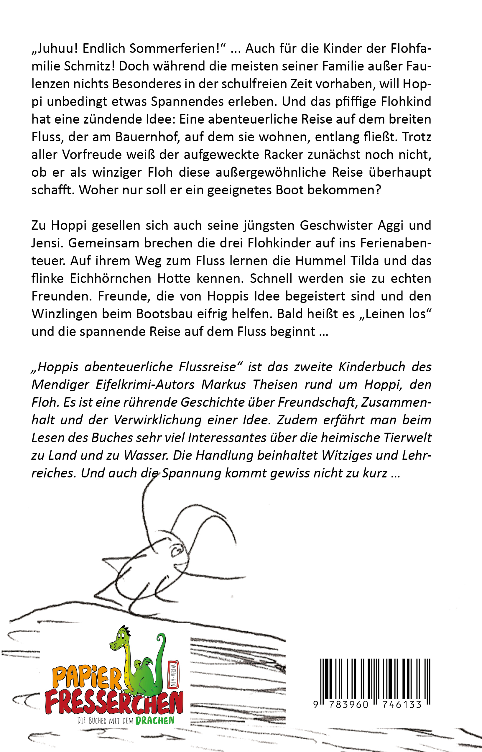 Rückseitencover Hoppis abenteuerliche Flussreise