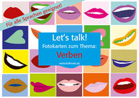 Vorderes Coverbild Let's Talk! Fotokarten "Verben" - Let's Talk! Flashcards "Verbs"