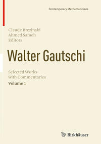 Vorderes Coverbild Walter Gautschi, Volume 1