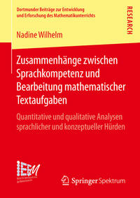 Vorderes Coverbild Zusammenhänge zwischen Sprachkompetenz und Bearbeitung mathematischer Textaufgaben