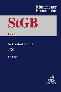 Vorderes Coverbild Münchener Kommentar zum Strafgesetzbuch Bd. 8: Nebenstrafrecht II, JGG (Auszug)