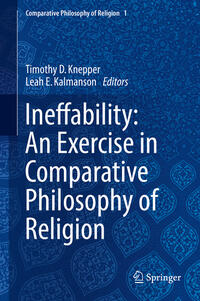 Vorderes Coverbild Ineffability: An Exercise in Comparative Philosophy of Religion