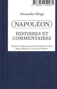 Vorderes Coverbild Alexander Kluge. Napoléon
