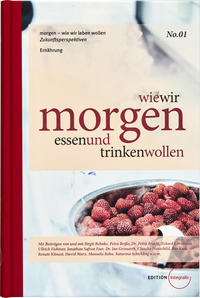 Vorderes Coverbild wie wir morgen essen und trinken wollen