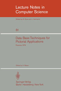 Vorderes Coverbild Data Base Techniques for Pictorial Application