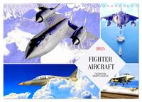 Vorderes Coverbild Fighter aircraft. Faszination Kampfflugzeug (Wandkalender 2025 DIN A4 quer), CALVENDO Monatskalender