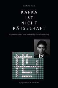 Vorderes Coverbild Kafka ist nicht rätselhaft