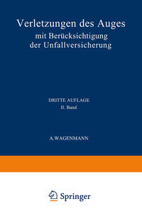 Vorderes Coverbild Verletzungen des Auges