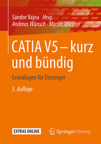 Vorderes Coverbild CATIA V5 – kurz und bündig