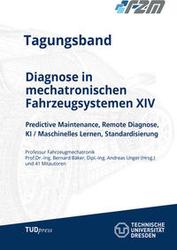 Vorderes Coverbild Diagnose in mechatronischen Fahrzeugsystemen XIV
