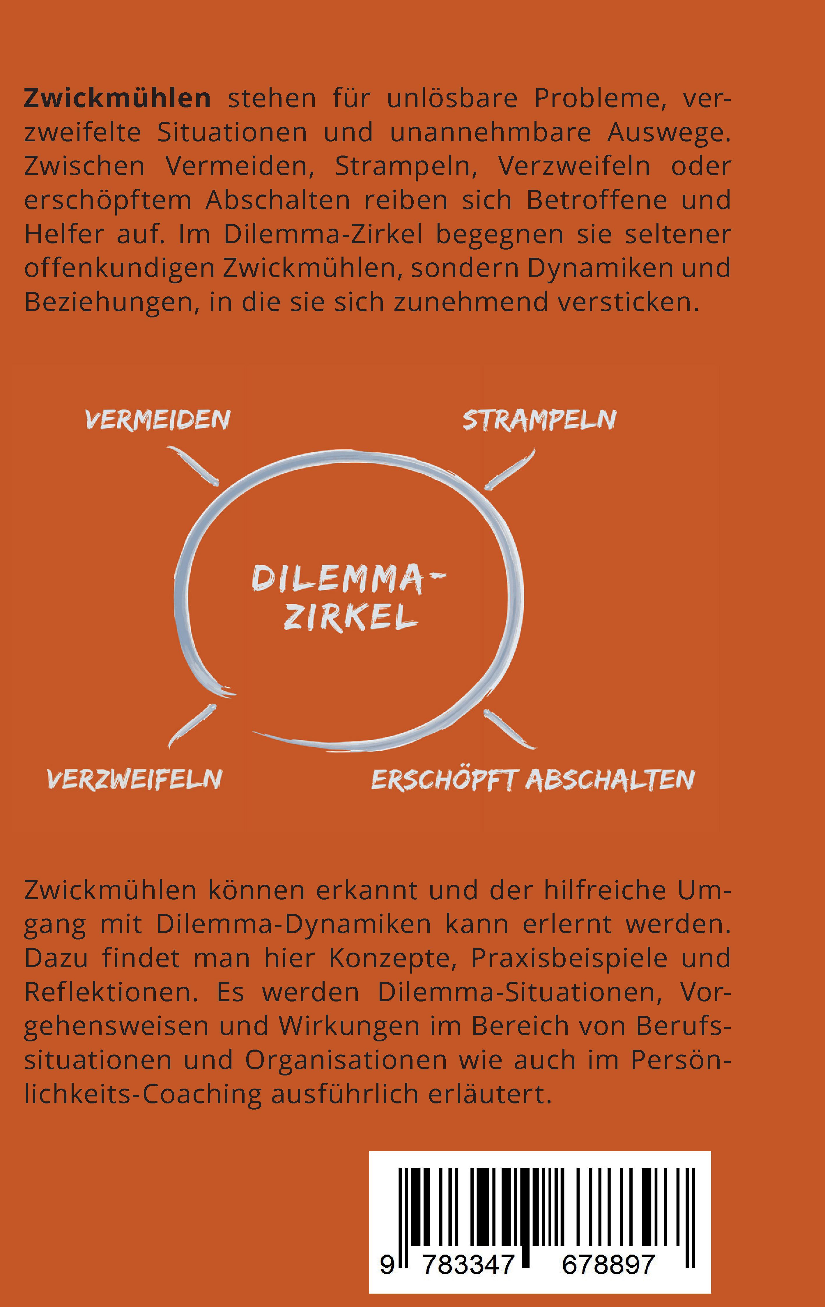 Rückseitencover Zwickmühlen und der Dilemma-Zirkel