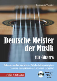 Vorderes Coverbild Deutsche Meister der Musik für Gitarre