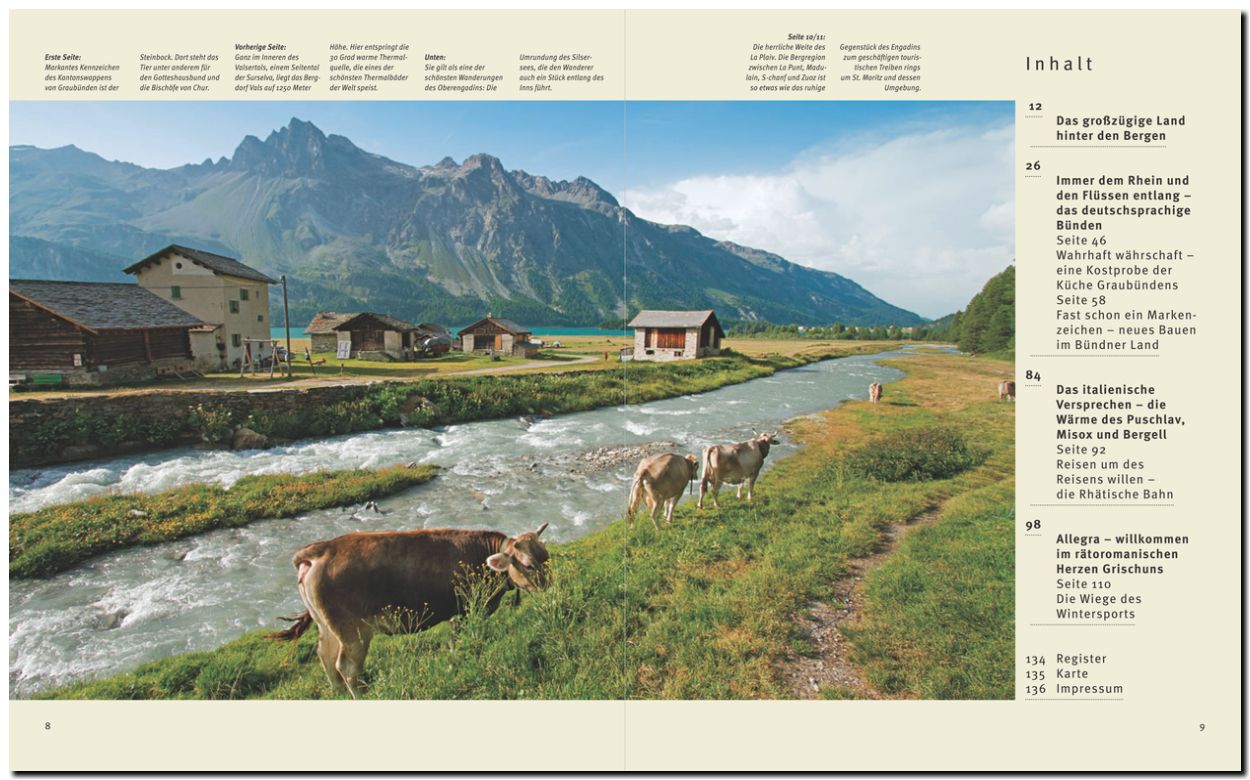 Beispielinhalt (Bild) Reise durch Graubünden
