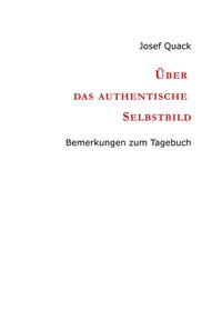 Vorderes Coverbild Über das authentische Selbstbild