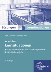 Vorderes Coverbild Lösungen zu 72085 Lernsituationen ReNo, 2. Ausbildungsjahr