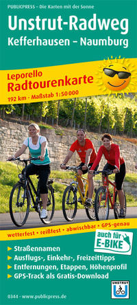 Vorderes Coverbild Unstrut-Radweg, Kefferhausen - Naumburg