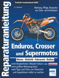 Vorderes Coverbild Enduros, Crosser und Supermotos