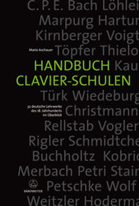 Vorderes Coverbild Handbuch Clavier-Schulen