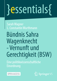 Vorderes Coverbild Bündnis Sahra Wagenknecht - Vernunft und Gerechtigkeit (BSW)