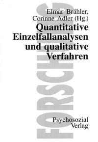 Vorderes Coverbild Quantitative Einzelfallanalysen und qualitative Verfahren