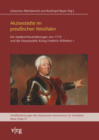 Vorderes Coverbild Akzisestädte im preußischen Westfalen