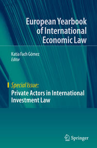 Vorderes Coverbild Private Actors in International Investment Law