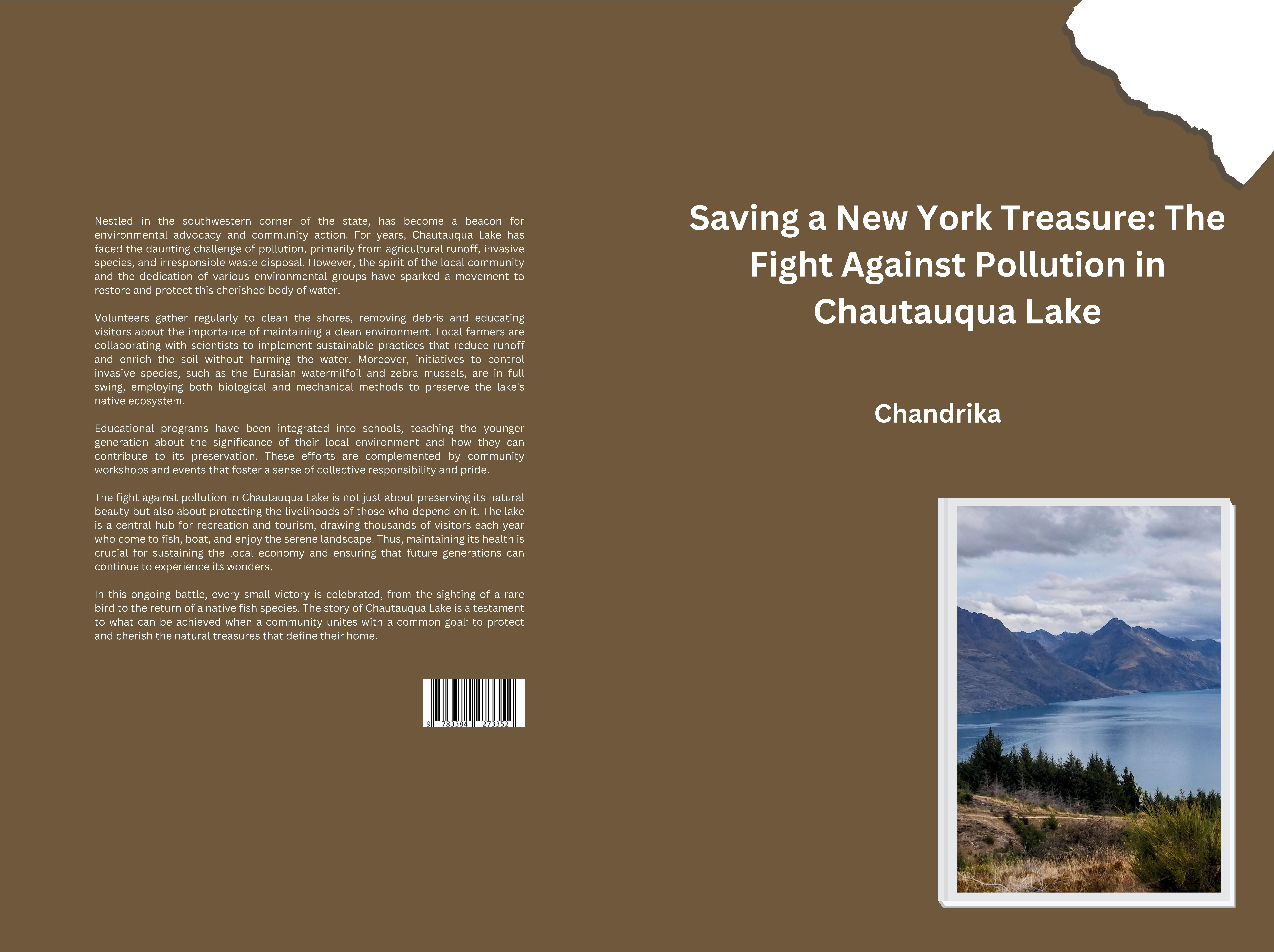 Gesamtes Coverbild Saving a New York Treasure: The Fight Against Pollution in Chautauqua Lake