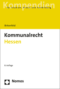 Vorderes Coverbild Kommunalrecht Hessen