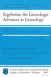 Vorderes Coverbild Speciation in ancient Lakes