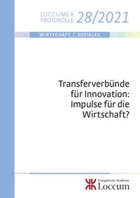 Vorderes Coverbild Transferverbünde für Innovation: Impulse für die Wirtschaft?