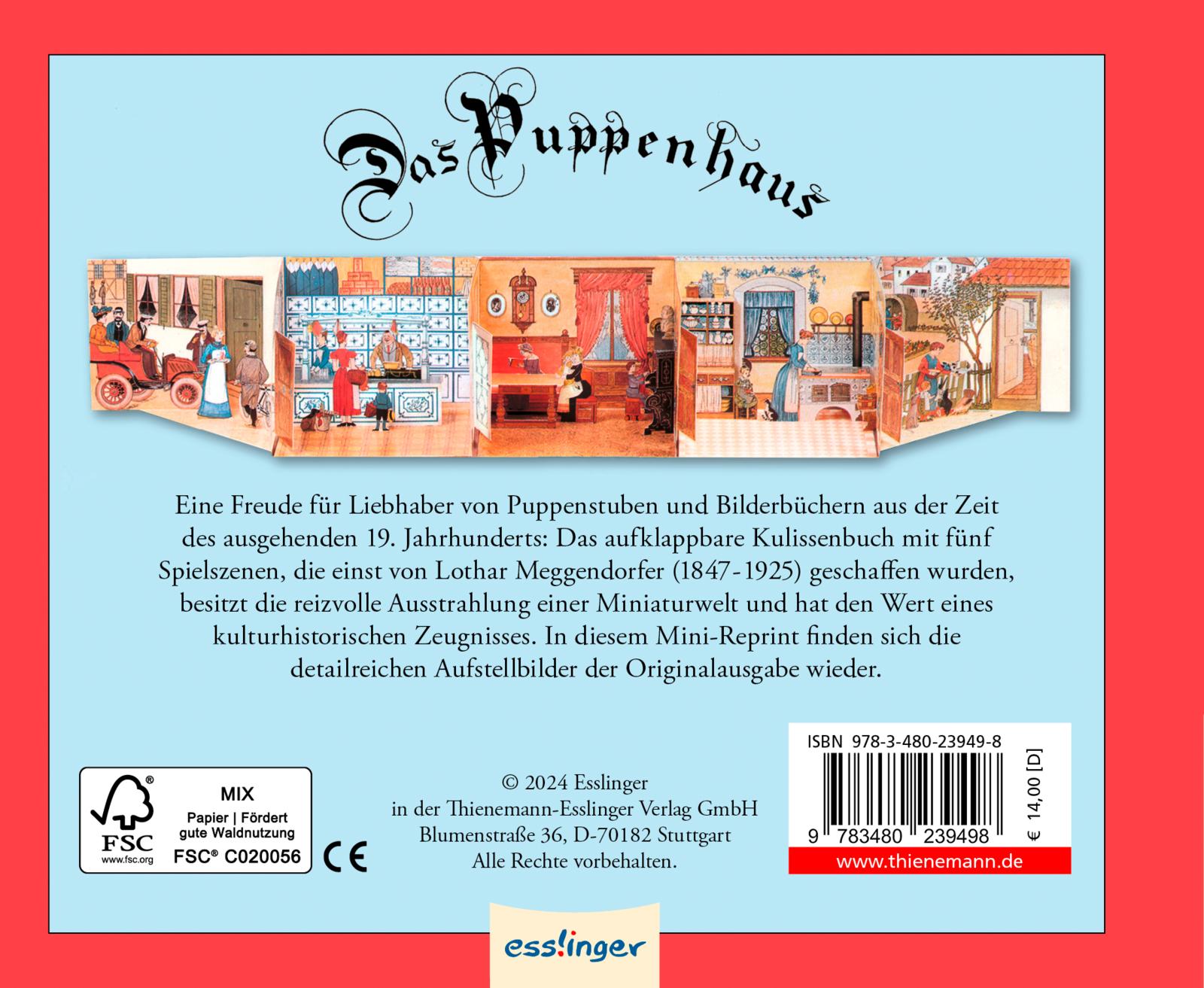 Rückseitencover Das Puppenhaus