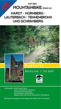 Vorderes Coverbild Auf dem Mountainbike rund um Hardt - Hornberg - Lauterbach -Tennenbronn und Schramberg