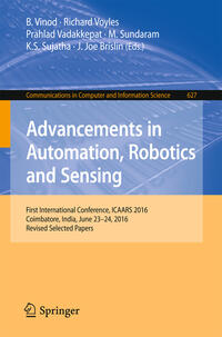 Vorderes Coverbild Advancements in Automation, Robotics and Sensing