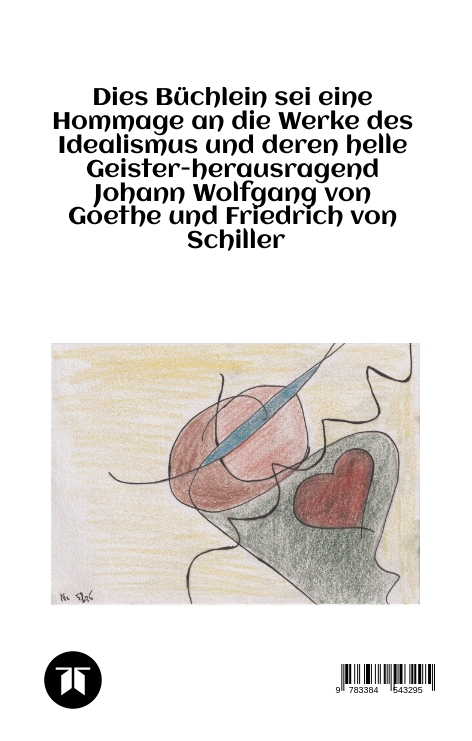 Rückseitencover Faustens Geist mit Schillers Seele