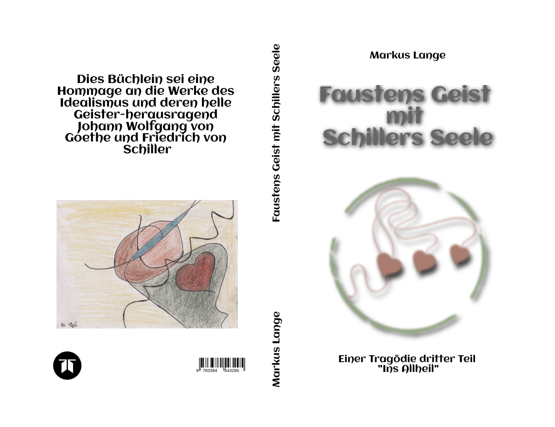 Gesamtes Coverbild Faustens Geist mit Schillers Seele