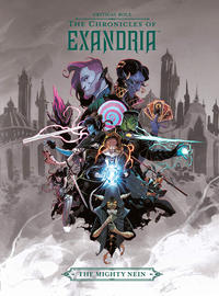 Vorderes Coverbild Critical Role: The Chronicles of Exandria – The Mighty Nein