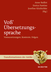 Vorderes Coverbild Voß’ Übersetzungssprache