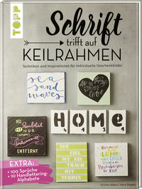 Vorderes Coverbild Schrift trifft auf Keilrahmen