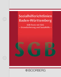 Vorderes Coverbild Sozialhilferichtlinien Baden-Württemberg