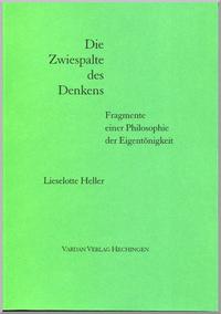 Vorderes Coverbild Die Zwiespalte des Denkens